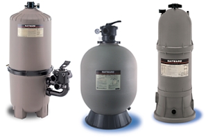 Photo of filter types for pools professionally cleaned and serviced by OC California Amaziing Pools and Spa Service